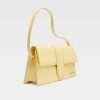 Yellow Leather Handbag - Image 3