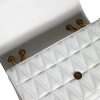 White Mini Nappa Leather Crossbody Shoulder Bag - Image 5