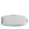White Quilted Nappa Leather Crossbody Shoulder Bag - Image 7