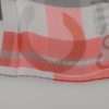 Gray Red 100% Silk Branded Scarf - Image 6