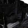 Black Polyester Ruched Coated Mini Dress - Image 6