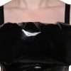 Black Polyester Ruched Coated Mini Dress - Image 7