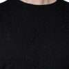 Black Cotton Sheath Knee Length Dress - Image 5