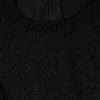 Black Cotton Sheath Knee Length Dress - Image 6