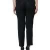 Black Polyester High Waist Tapered Pants - Image 4