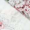 White Peony Lace Short Sleeves Blouse Top - Image 8