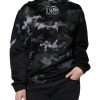 Black Camouflage Round Neck Sweatshirt Sweater - Image 2