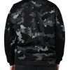 Black Camouflage Round Neck Sweatshirt Sweater - Image 4