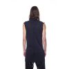 Black Cotton Men Tank Top - Image 3