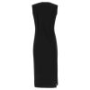 Black Viscose Women Dress - Image 2