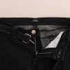 Svelte Dark Blue Cotton Slim Jeans - Image 6