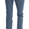Super Slim Blue Wash Cotton Jeans - Image 3