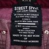 Sleek Red Straight Fit Luxury Jeans - Image 7