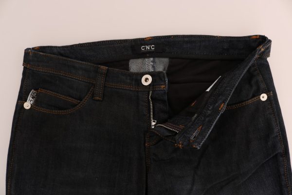 Svelte Dark Blue Slim Fit Jeans - Image 5