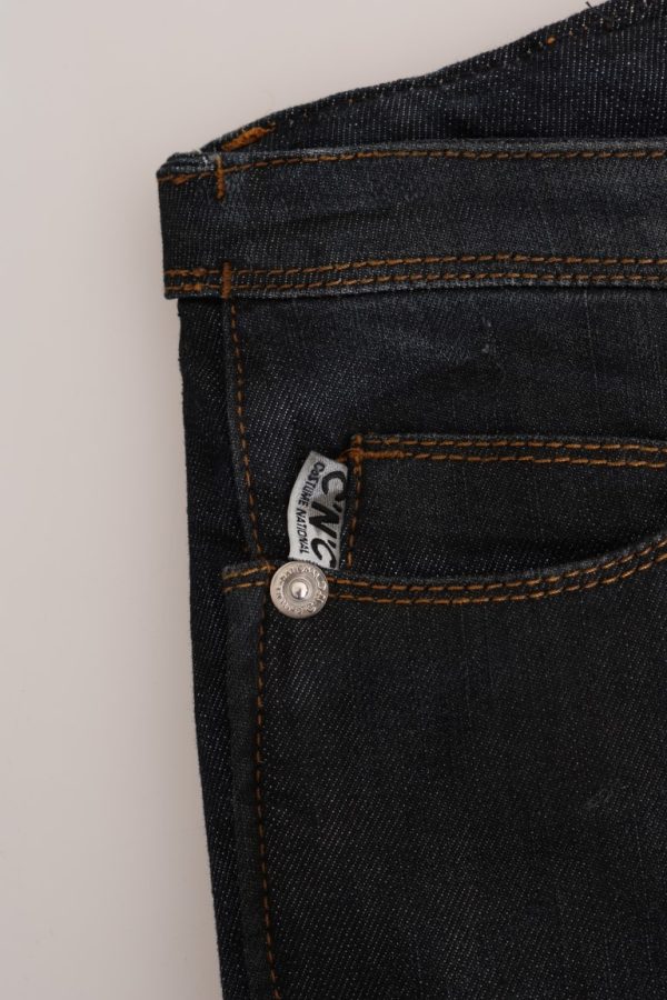 Svelte Dark Blue Slim Fit Jeans - Image 7