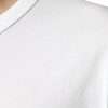White Logo Embossed Cotton Crewneck T-shirt - Image 7
