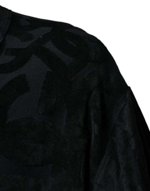 Black DG Mania Logo Print T-shirt - Image 6