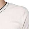 Off White Cashmere Short Sleeves T-shirt - Image 6