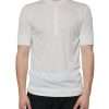 Off White Cotton Short Sleeves T-shirt - Image 2