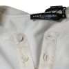 Off White Cotton Short Sleeves T-shirt - Image 7