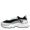 White Black Logo Plaque Daymaster Sneakers Shoes - Image 5