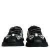 Black Logo Lace Up Low Top NS1 Sneakers Shoes - Image 2