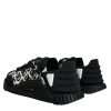 Black Logo Lace Up Low Top NS1 Sneakers Shoes - Image 4