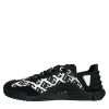 Black Logo Lace Up Low Top NS1 Sneakers Shoes - Image 5