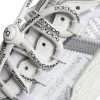 White Lace Up Low Top NS1 Sneakers Shoes - Image 6
