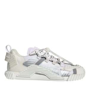 White Lace Up Low Top NS1 Sneakers Shoes