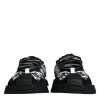 Black Logo Lace Up Low Top NS1 Sneakers Shoes - Image 2