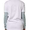 White Cotton Logo Print Round Neck T-shirt - Image 4