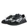 Black Logo Lace Up Low Top NS1 Sneakers Shoes - Image 4