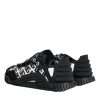 Black Logo Lace Up Low Top NS1 Sneakers Shoes - Image 5