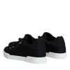Black White Portofino Low Top Sneakers Shoes - Image 5