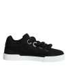 Black White Portofino Low Top Sneakers Shoes - Image 8