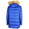 Blue Nylon Men Jacket - Image 2