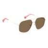 Beige Stainless Steel Sunglasses - Image 3