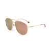 Rose Gold Metal Sunglasses - Image 2