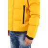 Yellow Nylon Men Jacket - Image 3