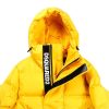 Yellow Nylon Men Jacket - Image 4