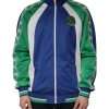Multicolor Polyester Full Zip Bomber Jacket - Image 2