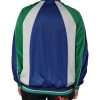 Multicolor Polyester Full Zip Bomber Jacket - Image 4