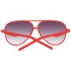 Red Plastic Sunglasses - Image 3
