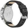 Black Leather Watch - Image 2