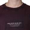 Maroon Logo Crew Neck Men Sweatshirt Sweater - Image 5