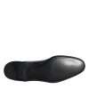 Black Leather Lace Up Men Derby Formal Shoes - Image 8