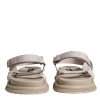 Beige Nappa Devotion Strap Men Sandals Shoes - Image 2