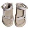Beige Nappa Devotion Strap Men Sandals Shoes - Image 3