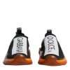 Black Orange Sorrento Slip On Sneakers Shoes - Image 2